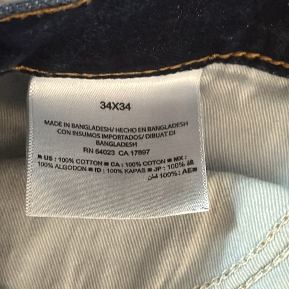 Old Navy Men's Slim Fit Jeans - Dark Blue - Picture 8 of 8